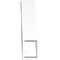 Ekena Millwork 3-in. W x 12-in. D x 12-in. H Baker Architectural Grade PVC Knee Brace BRCP03X12X12BKR - alternate 2